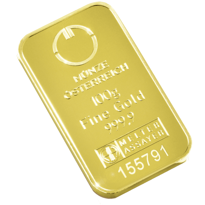 250 Gram Gold Münze Österreich Investičná zlatá tehlička