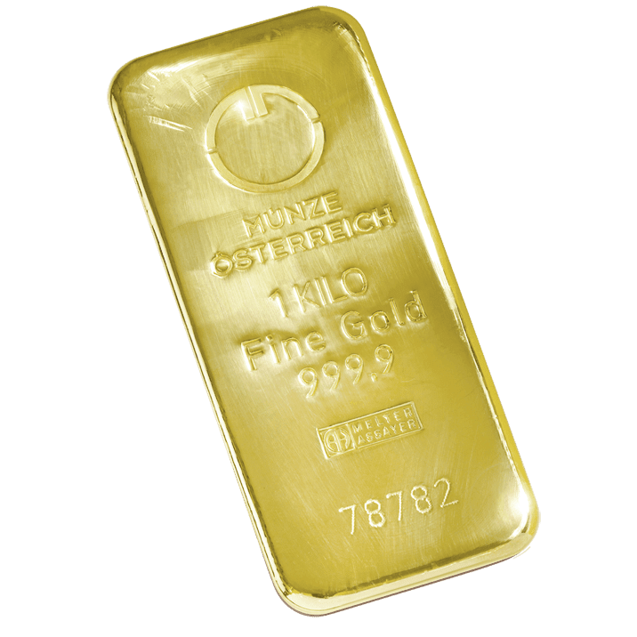 1000 Gram Gold Münze Österreich Investičná zlatá tehlička