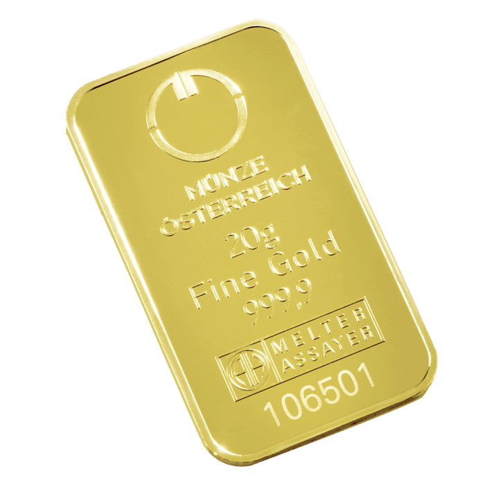 20 Gram Gold Münze Österreich Investičná zlatá tehlička