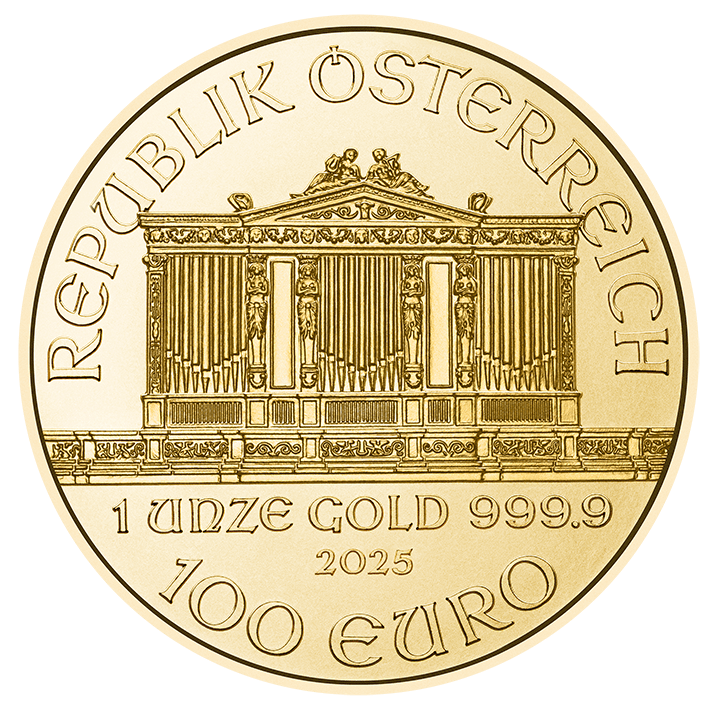 1 Ounce Gold Vienna Philharmonic Zlatá minca